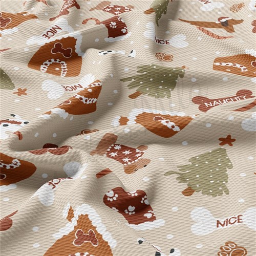 Christmas Printed Liverpool Fabric AA2130 & Get a Free $89.99 Embroidery Bundle