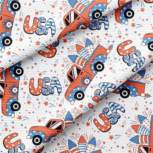 4th of July Patriotic Printed Liverpool AA1614 & Get a Free $89.99 Embroidery Bundle