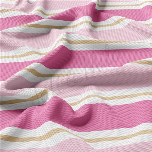 Liverpool Bullet Textured Stretch Solid Strip Thick Knit Jersey Fabric
