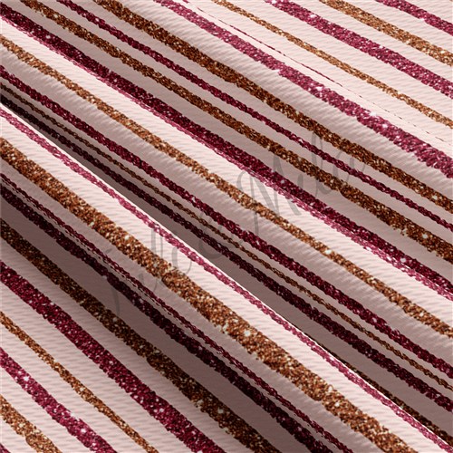 Christmas Liverpool Bullet Textured Stretch Solid Strip Thick Knit Jersey Fabric