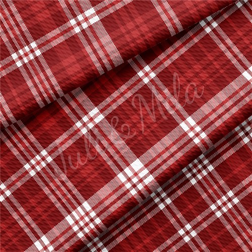 Christmas Printed Liverpool Bullet Textured Stretch Solid Strip Thick Knit Jersey Fabric