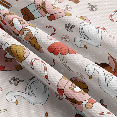 Christmas Printed Liverpool Fabric AA2134 & Get a Free $89.99 Embroidery Bundle