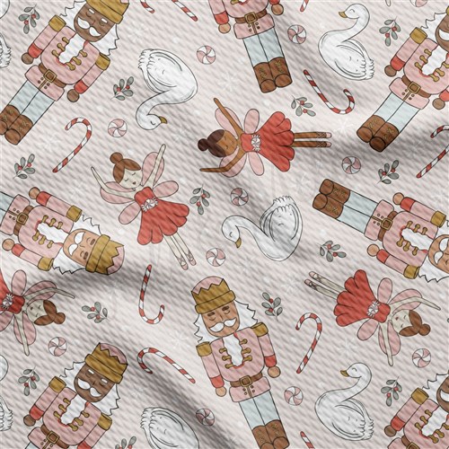 Christmas Printed Liverpool Fabric AA2134 & Get a Free $89.99 Embroidery Bundle