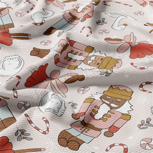 Christmas Printed Liverpool Fabric AA2134 & Get a Free $89.99 Embroidery Bundle