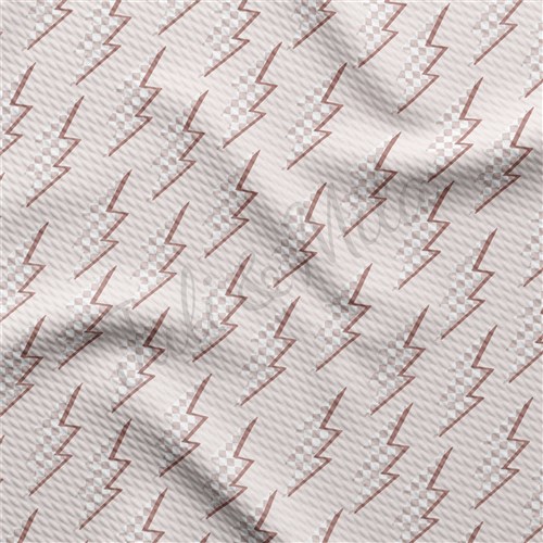 Lighting Liverpool Bullet Textured Stretch Solid Strip Thick Knit Jersey Fabric