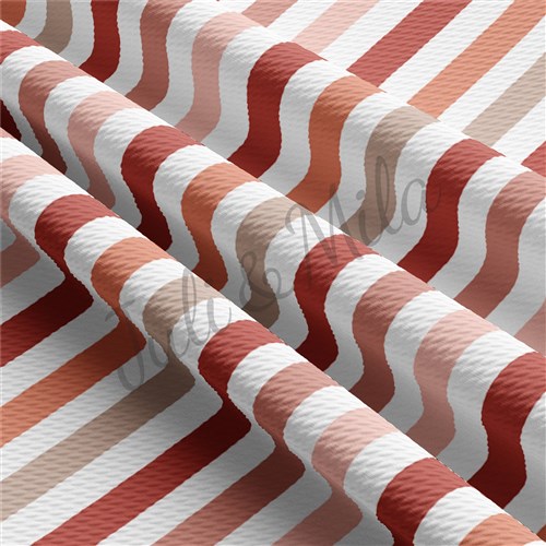 Printed Liverpool Bullet Textured Stretch Solid Strip Thick Knit Jersey Fabric