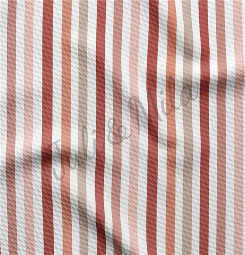 Printed Liverpool Bullet Textured Stretch Solid Strip Thick Knit Jersey Fabric