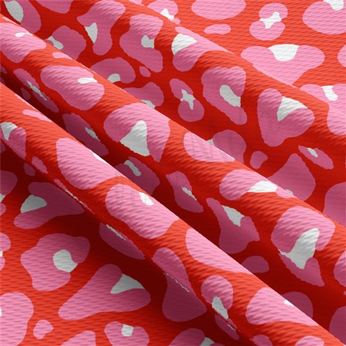 Valentine's Day Liverpool Bullet Textured Stretch Solid Strip Thick Knit Jersey Fabric