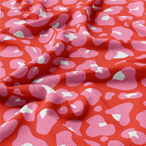 Valentine's Day Liverpool Bullet Textured Stretch Solid Strip Thick Knit Jersey Fabric