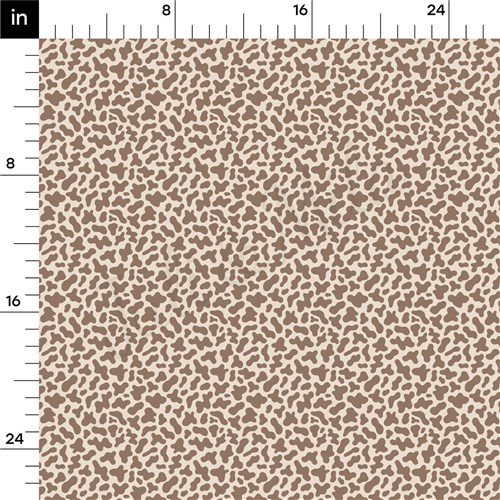 Brown Cow Spot Printed Liverpool Fabric AA2172 & Get a Free $89.99 Embroidery Bundle