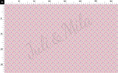 Valentine's Day Printed Liverpool Bullet Textured Stretch Solid Strip Thick Knit Jersey Fabric