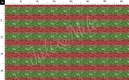 Christmas Printed Liverpool Bullet Textured Stretch Solid Strip Thick Knit Jersey Fabric