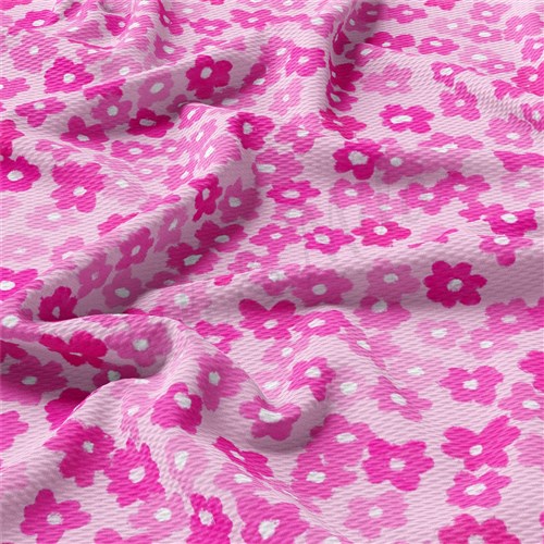 Valentine's Day Liverpool Bullet Textured Stretch Solid Strip Thick Knit Jersey Fabric