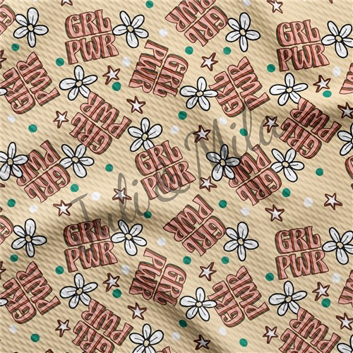 Printed Liverpool 4 Way Fabric GRLPWR & Get a Free $89.99 Embroidery Bundle