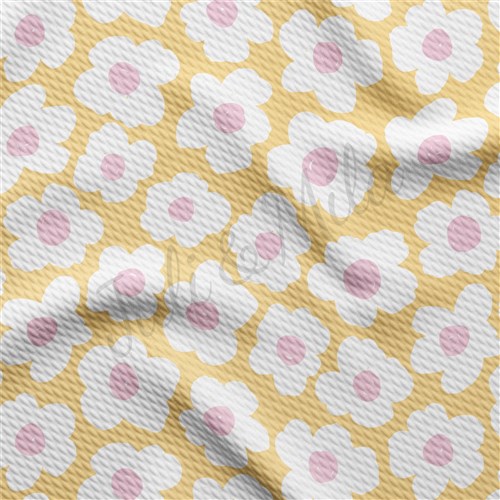 Printed Liverpool Bullet Textured Stretch Solid Strip Thick Knit Jersey Fabric