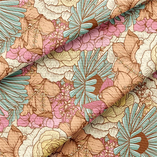 Floral Printed Liverpool AA1578 & Get a Free $89.99 Embroidery Bundle