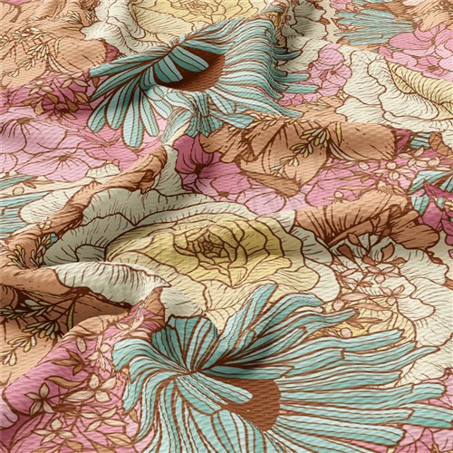 Floral Printed Liverpool AA1578 & Get a Free $89.99 Embroidery Bundle