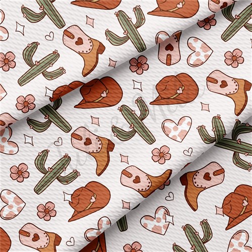 Valentine's Day Printed Liverpool Bullet Textured Stretch Solid Strip Thick Knit Jersey Fabric