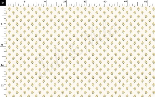 Printed Liverpool Fabric AA2489 Floral & Get a Free $89.99 Embroidery Bundle