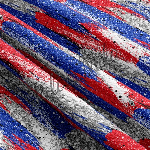 Patriotic 4th of July Printed Liverpool USA Flag (PT30) TBP102 & Get a Free $89.99 Embroidery Bundle