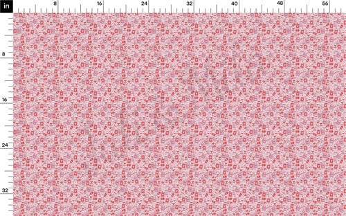 Valentine's Day Printed Liverpool Bullet Textured Stretch Solid Strip Thick Knit Jersey Fabric