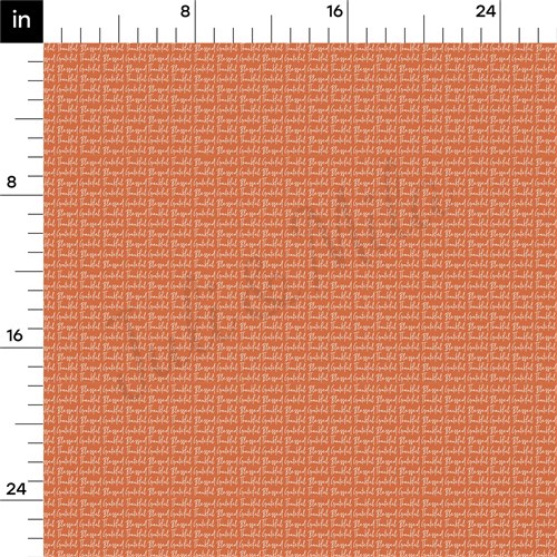 Pumpkin Fall Printed Liverpool Bullet Textured Stretch Solid Strip Thick Knit Jersey Fabric
