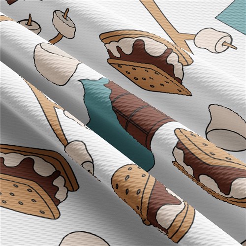 Smore's Summer Printed Liverpool AA1630 & Get a Free $89.99 Embroidery Bundle