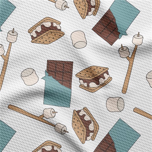 Smore's Summer Printed Liverpool AA1630 & Get a Free $89.99 Embroidery Bundle