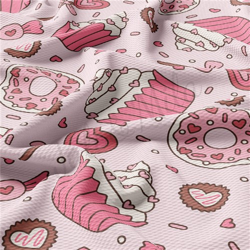 Valentine's Day Bullet Textured Liverpool by the yard AA1011 & Get a Free $89.99 Embroidery Bundle