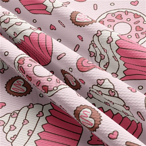Valentine's Day Bullet Textured Liverpool by the yard AA1011 & Get a Free $89.99 Embroidery Bundle