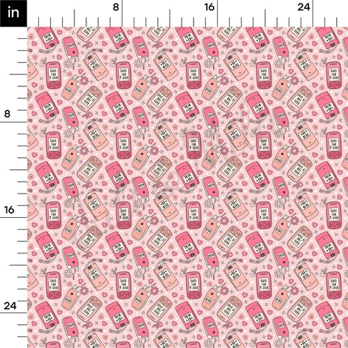 Valentine's Day Printed Liverpool Bullet Textured Stretch Solid Strip Thick Knit Jersey Fabric