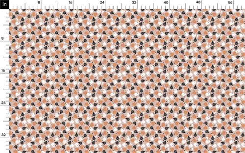 Autumn Fall Halloween Printed Liverpool Fabric AA1830 & Get a Free $89.99 Embroidery Bundle