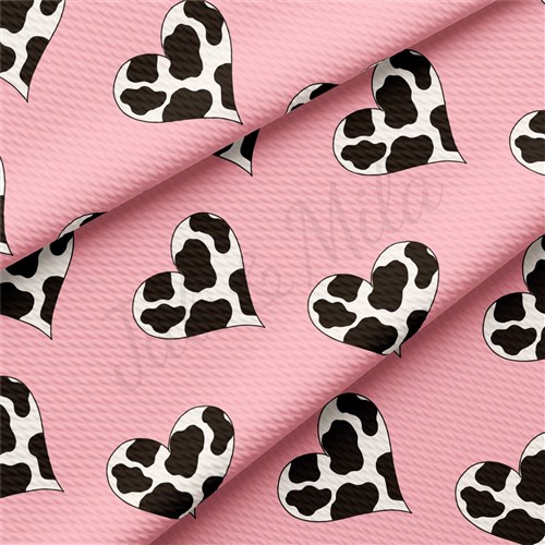 Valentine's Day Liverpool Bullet Textured Stretch Solid Strip Thick Knit Jersey Fabric