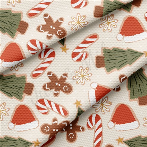 Christmas Printed Liverpool Fabric AA2098 & Get a Free $89.99 Embroidery Bundle