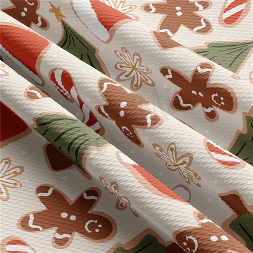Christmas Printed Liverpool Fabric AA2098 & Get a Free $89.99 Embroidery Bundle