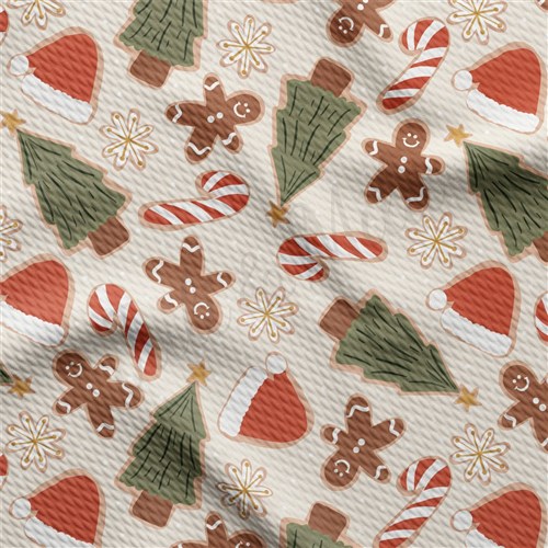 Christmas Printed Liverpool Fabric AA2098 & Get a Free $89.99 Embroidery Bundle