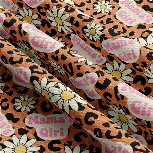 Mama's Girl Printed Liverpool 4 Way Fabric AA1207 & Get a Free $89.99 Embroidery Bundle