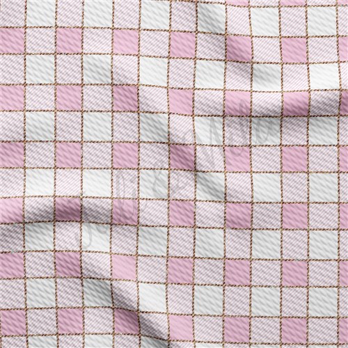 Liverpool Bullet Textured Stretch Solid Strip Thick Knit Jersey Fabric