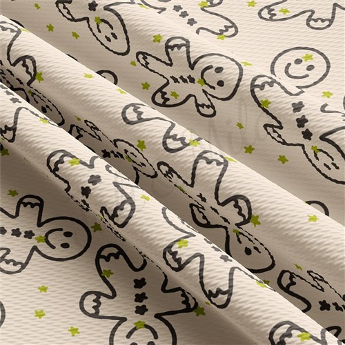 Christmas Printed Liverpool Fabric christmas AA1867 & Get a Free $89.99 Embroidery Bundle