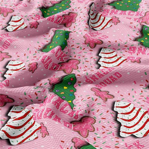 Christmas Printed Liverpool Fabric AA2148 & Get a Free $89.99 Embroidery Bundle
