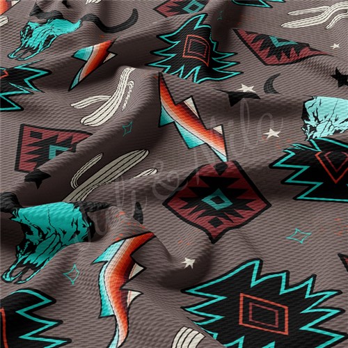 Printed Liverpool 4 Way Fabric AA1353 & Get a Free $89.99 Embroidery Bundle