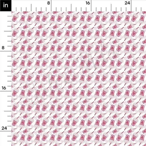 Valentine's Day Printed Liverpool Bullet Textured Stretch Solid Strip Thick Knit Jersey Fabric