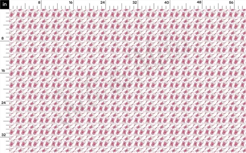 Valentine's Day Printed Liverpool Bullet Textured Stretch Solid Strip Thick Knit Jersey Fabric