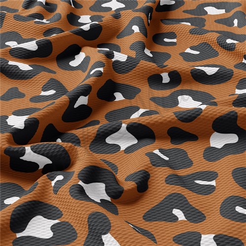 Cheetah Liverpool Bullet Textured Stretch Solid Strip Thick Knit Jersey Fabric