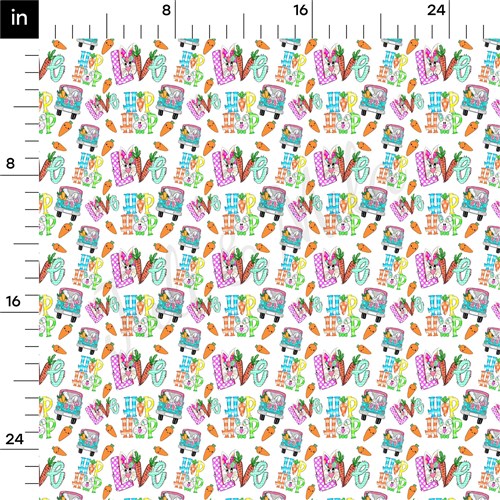 Easter Printed Liverpool Fabric AA1394 & Get a Free $89.99 Embroidery Bundle