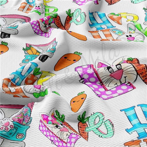 Easter Printed Liverpool Fabric AA1394 & Get a Free $89.99 Embroidery Bundle