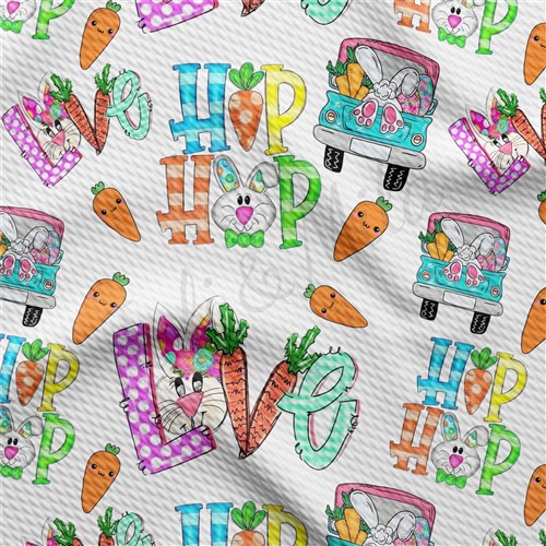 Easter Printed Liverpool Fabric AA1394 & Get a Free $89.99 Embroidery Bundle