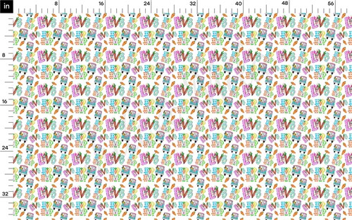 Easter Printed Liverpool Fabric AA1394 & Get a Free $89.99 Embroidery Bundle