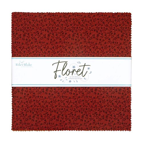 Floret 10 Stacker in Red - RB-10-675-42 with Free $89.99 Bundle