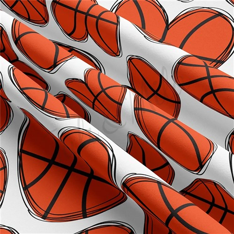 Basketball Double Brushed Polyester Fabric Jersey Stretchy Soft Polyester Stretch Fabric